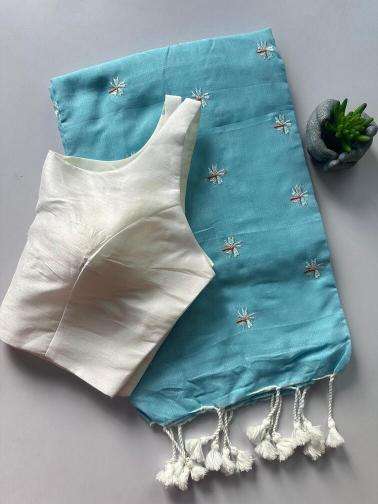 Blousewala cotton Saree wholesale shop in Kolkata