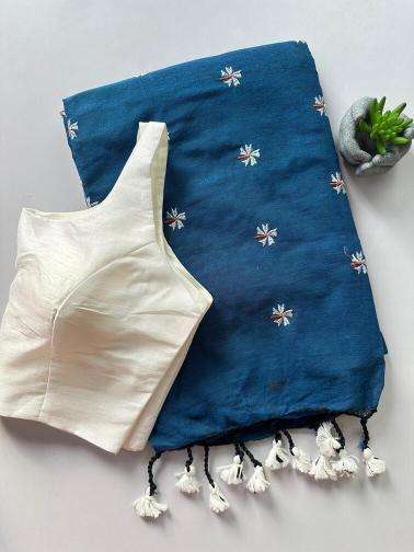 Blousewala cotton Saree wholesale shop in Kolkata