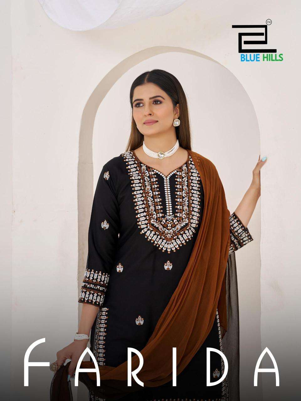 Blue hills farida wholesale kurtis online india