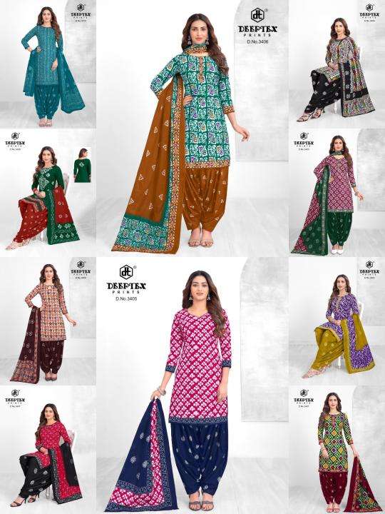 Deeptex batik vol-34 wholesale dress materials in mumbai with price