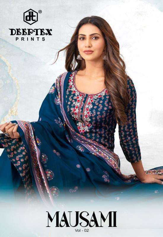 Deeptex mausami vol-2 dress material wholesalers in Mumbai