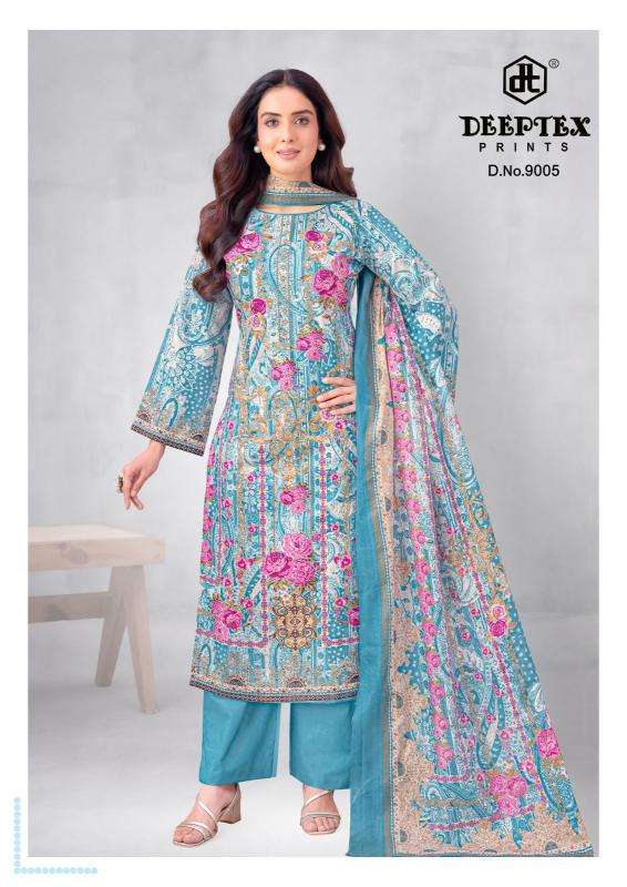 Deeptex roohi zara vol-9 dress material wholesale dealers in kolkata