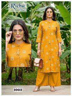 Desi kudi richa vol 3 coord set wholesale kurti market in burrabazar kolkata