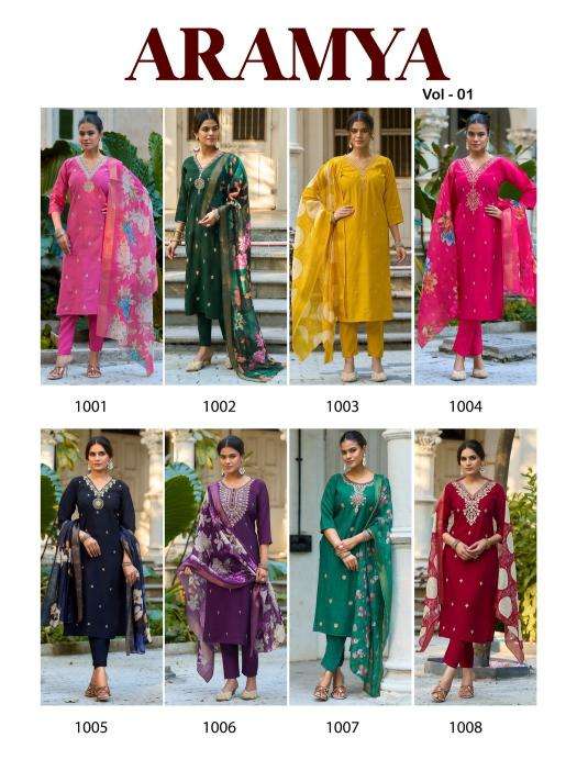 Diya trends aramya vol 1 Party wear kurtis in bulk