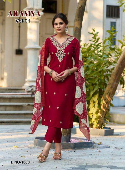 Diya trends aramya vol 1 Party wear kurtis in bulk