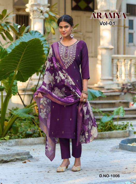 Diya trends aramya vol 1 Party wear kurtis in bulk