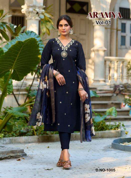 Diya trends aramya vol 1 Party wear kurtis in bulk