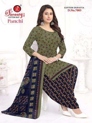 Ganeshji panchi vol-7 wholesale market in mumbai dress material