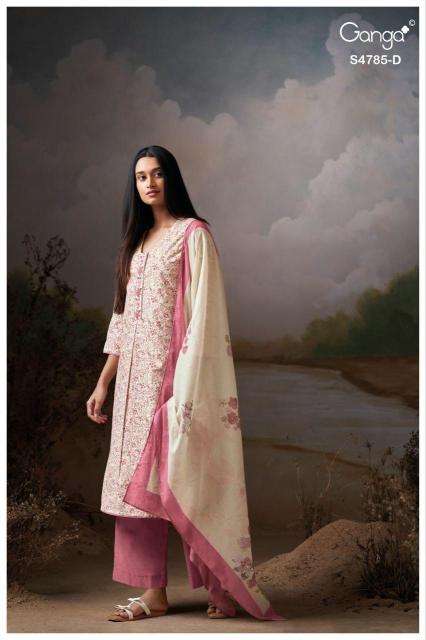 Ganga brahvii 4785 wholesale dress materials in mumbai with price