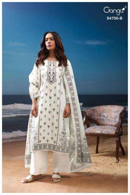 Ganga eaelith 4750 wholesale dress material market in delhi