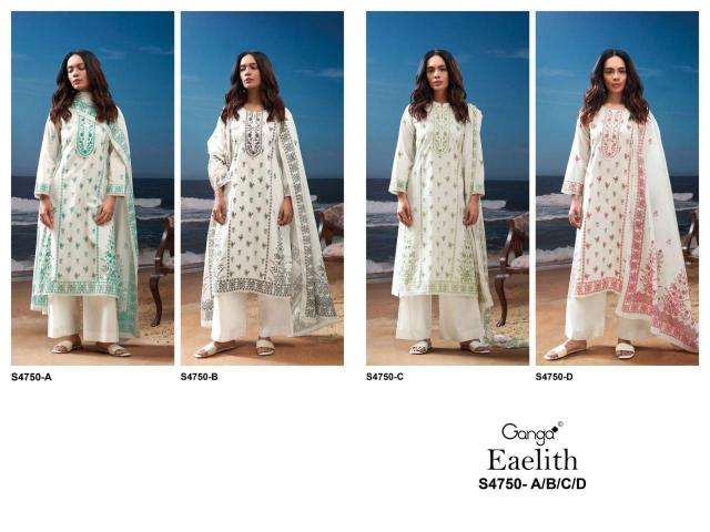 Ganga eaelith 4750 wholesale dress material market in delhi