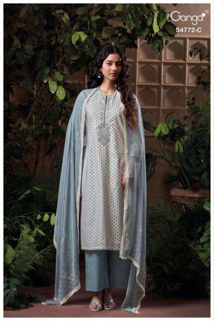 Ganga eirelia 4772 dress material market in india