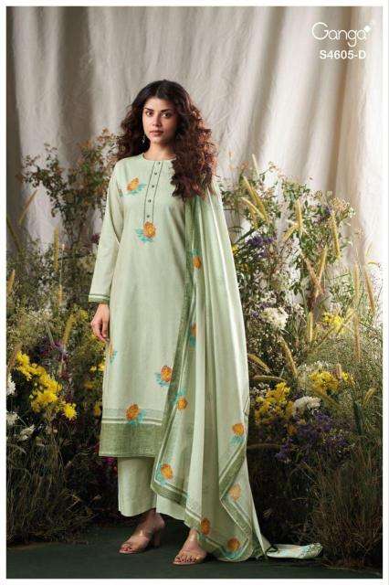 Ganga erixa 4605 wholesale dress material market in ahmedabad with price