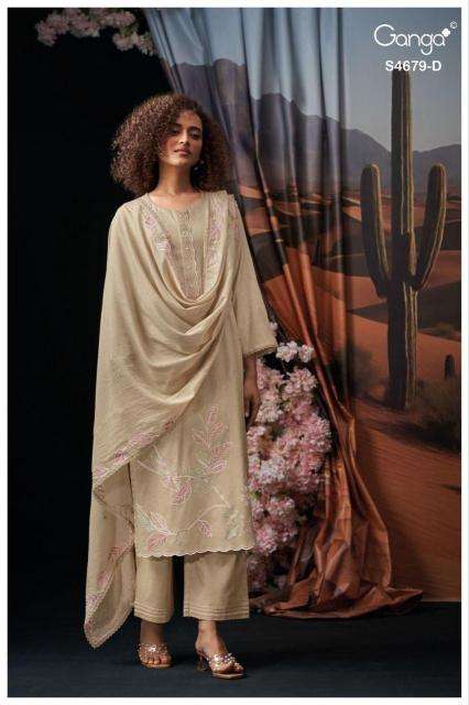 Ganga givra 4679 wholesale market in surat for dress materials