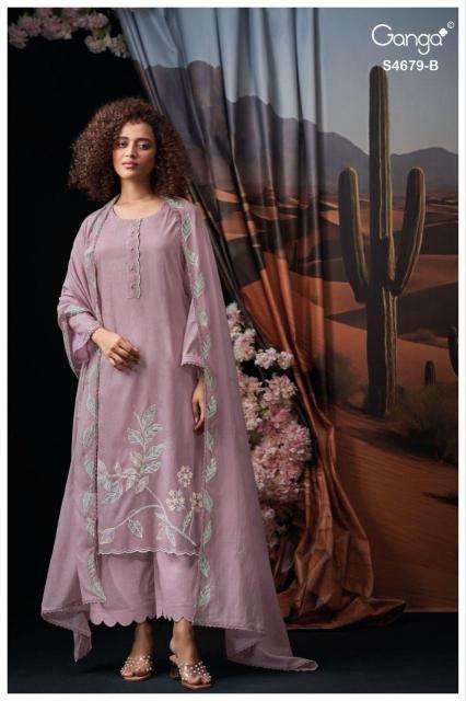 Ganga givra 4679 wholesale market in surat for dress materials