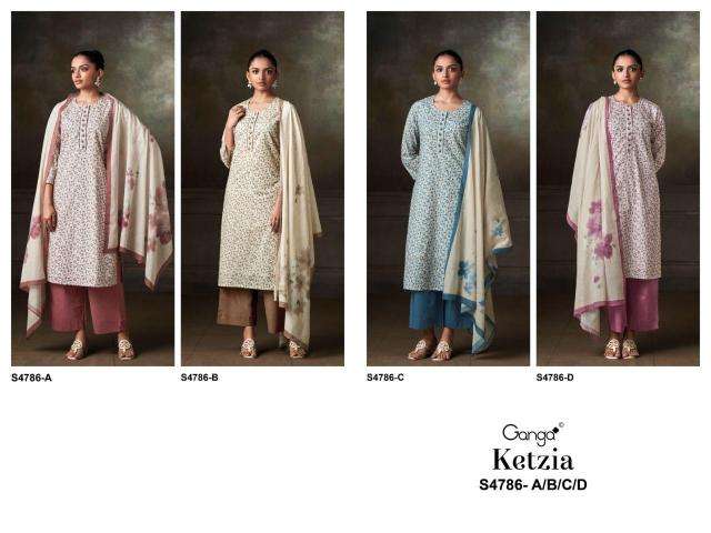 Ganga ketzia 4786 wholesale dress in surat with price