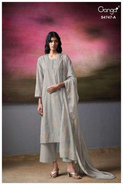 Ganga mishvya 4747 wholesale dress materials in mumbai with price