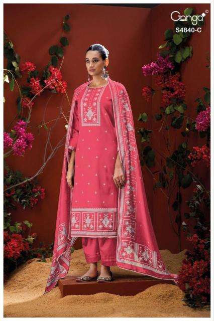 Ganga pranvya 4840 surat dress material wholesale market address