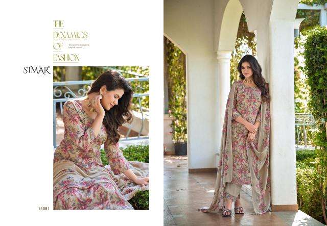 Glossy simar alfaaz dress material market in kolkata