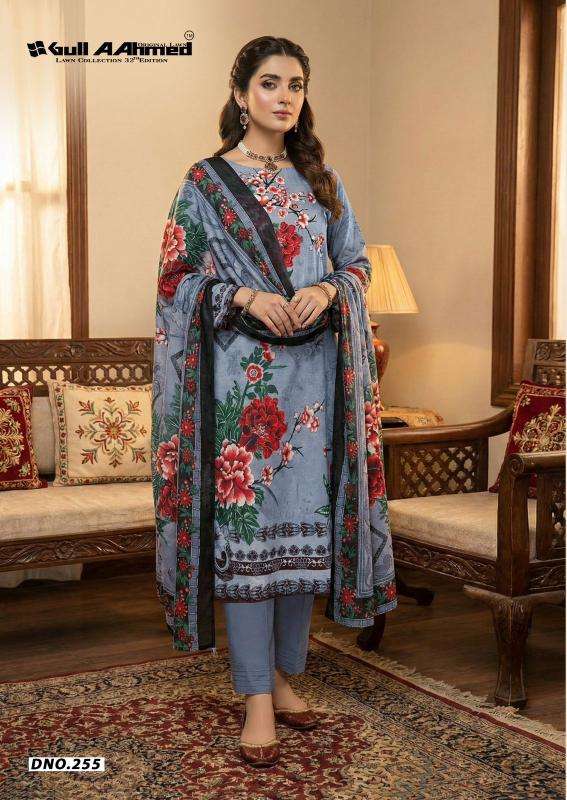 Gull aahmed lawn collection vol-32 wholesale dresses made in india