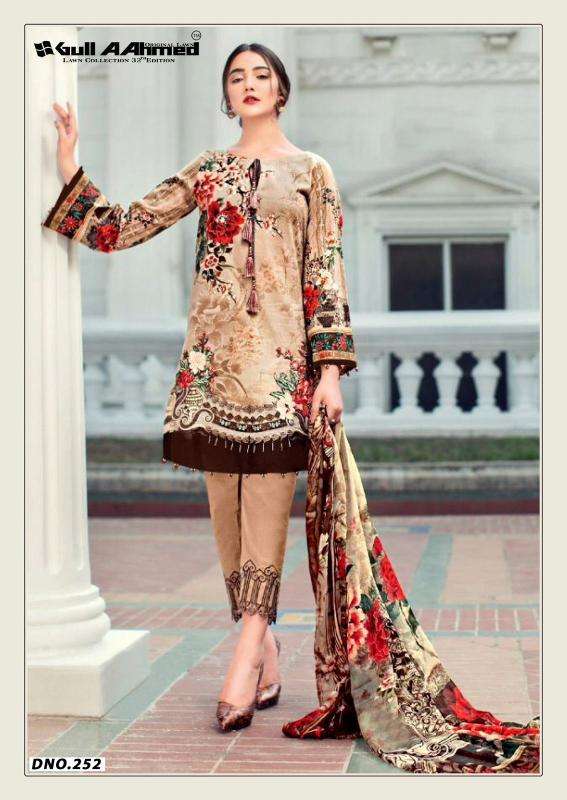 Gull aahmed lawn collection vol-32 wholesale dresses made in india