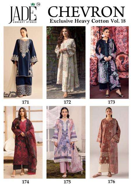 Jade chevron vol-18 salwar suit Suppliers in Kolkata