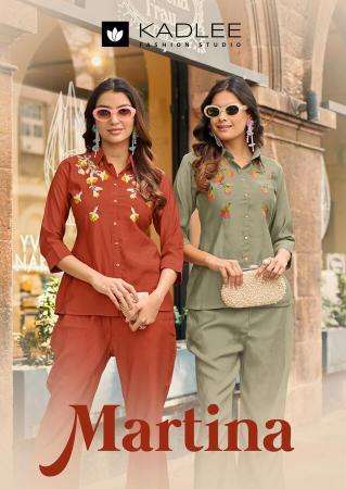 Kadlee martina coord set Latest designer kurtis in bulk
