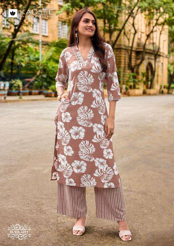 Kadlee rangoli vol 3 coord set wholesale kurti market in ahmedabad with price
