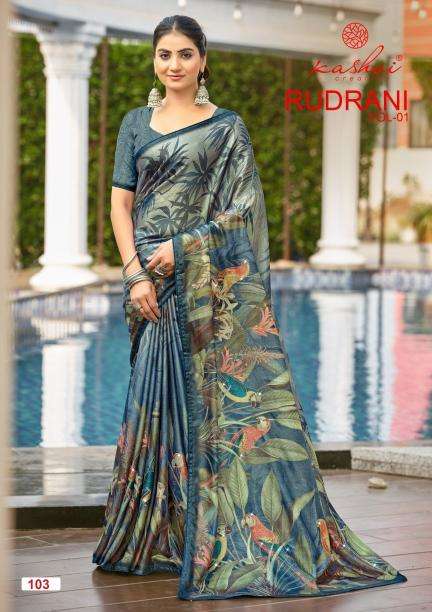 Kashvi rudrani vol 1 best wholesale saree market in surat with price