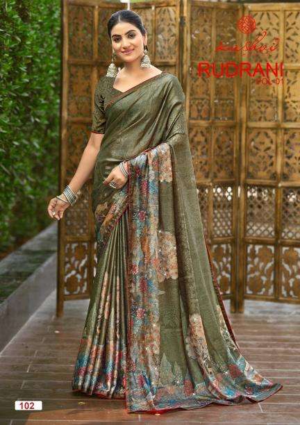 Kashvi rudrani vol 1 best wholesale saree market in surat with price