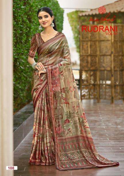 Kashvi rudrani vol 1 best wholesale saree market in surat with price