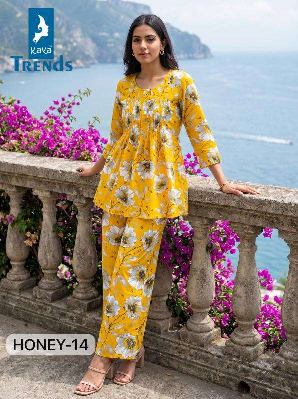Kaya honey coord set wholesale kurti market near me