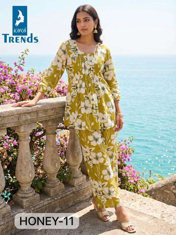 Kaya honey coord set wholesale kurti market near me
