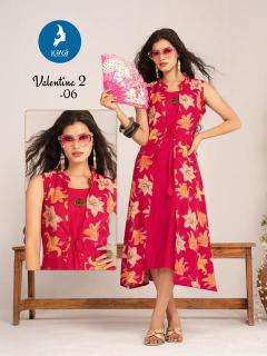 Kaya valentina 2 wholesale kurti set india