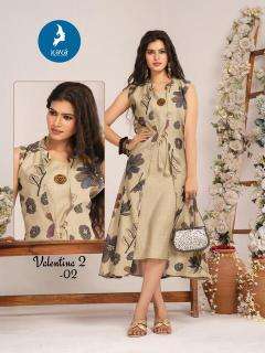 Kaya valentina 2 wholesale kurti set india