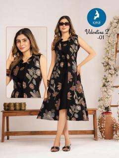 Kaya valentina 2 wholesale kurti set india