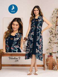 Kaya valentina 2 wholesale kurti set india