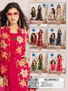 Kaya valentina 2 wholesale kurti set india
