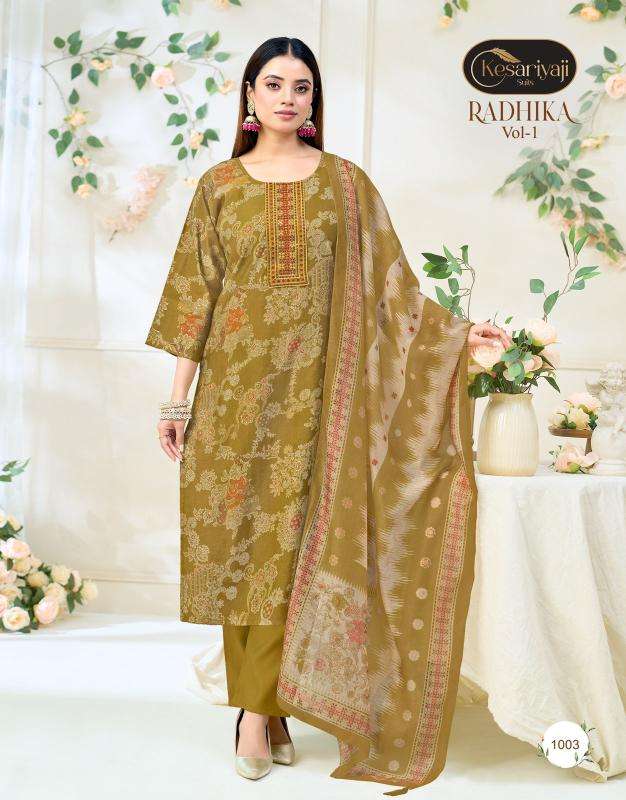 Keshriya radhika vol 1 wholesale kurti market in mumbai dadar