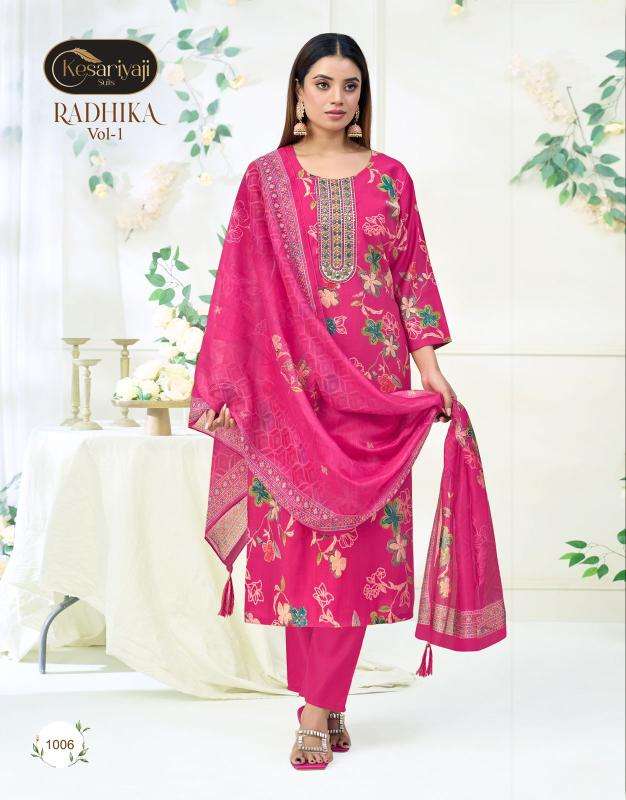 Keshriya radhika vol 1 wholesale kurti market in mumbai dadar