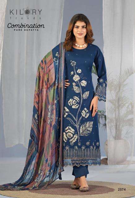 Kilory combination dress material wholesale shop in hyderabad