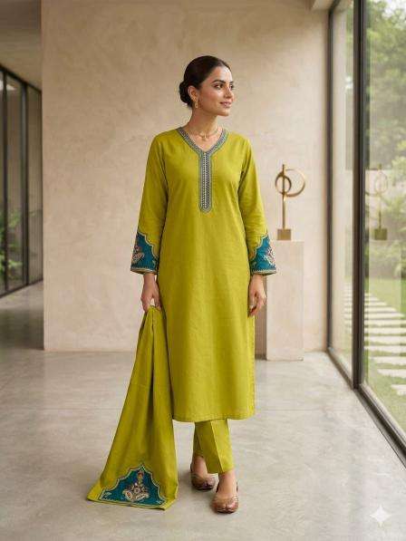 Krunique 3pcs wholesale kurti market near me