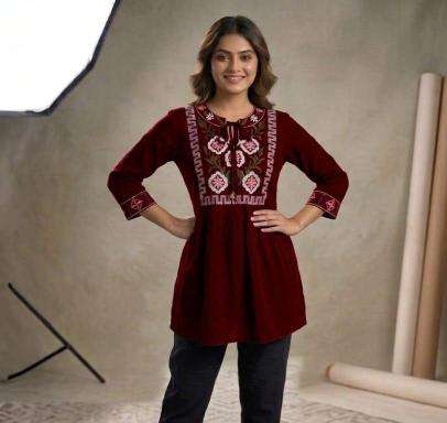 Krunique short top wholesale kurti shop in pune