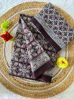 Lakhani ajarakh cotton wholesale saree market in ahmedabad near me