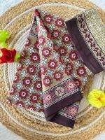 Lakhani ajarakh cotton wholesale saree market in ahmedabad near me