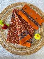 Lakhani ajarakh cotton wholesale saree market in ahmedabad near me