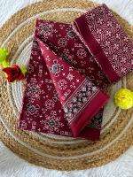 Lakhani ajarakh cotton wholesale saree market in ahmedabad near me