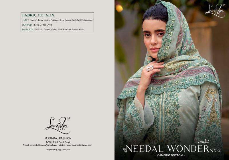 Levisha needal wonder nx-2 wholesale dress in surat with price