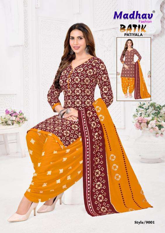 Madhav batik patiyala vol-9 Kolkata Dress Material Market