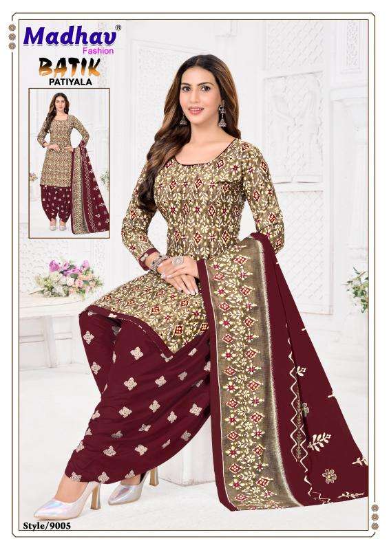 Madhav batik patiyala vol-9 Kolkata Dress Material Market